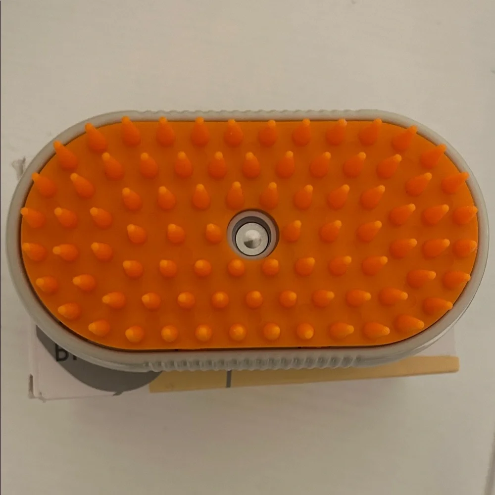 Hanlisee Pet Dog&Cat Steam Brush USB Charging Electric pet hair brush 3in 1